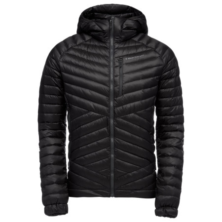 Herren-Daunenjacke Black Diamond Approach Down Hoody schwarz Black