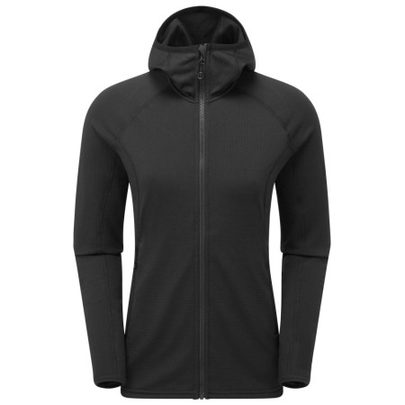 Damen-Sweatshirt Montane Fem Protium Hoodie schwarz Black