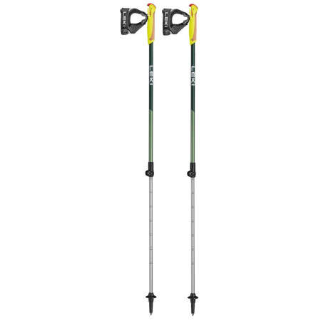 Kinder Nordic-Walking Stöcke Leki Walker XS grün green metallic-olivgreen-white