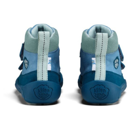 Dětské barefoot boty Affenzahn Low Boot Leather Friendy Shark