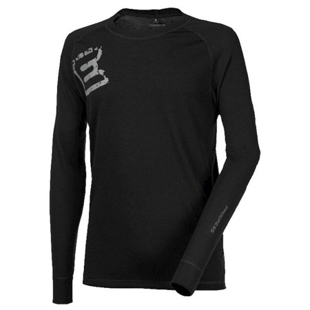 Herren-Funktionsshirt Progress DF NDR Print "E" pot schwarz Black