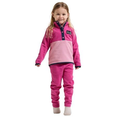 Kinder-Sweatshirt Didriksons Monte Kids Half Bu 6 Cactus Pink
