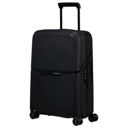 Reisekoffer Samsonite Magnum Eco Spinner 55 dunkelgrau Graphite/Silver