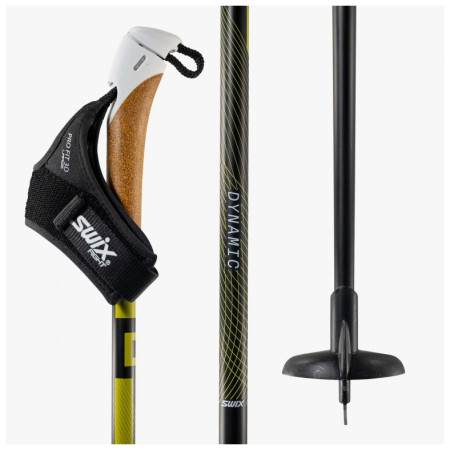 Laufstöcke Swix Dynamic D3 Just Click