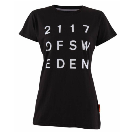 Damen-T-Shirt 2117 of Sweden Apelviken černé 010 schwarz Black