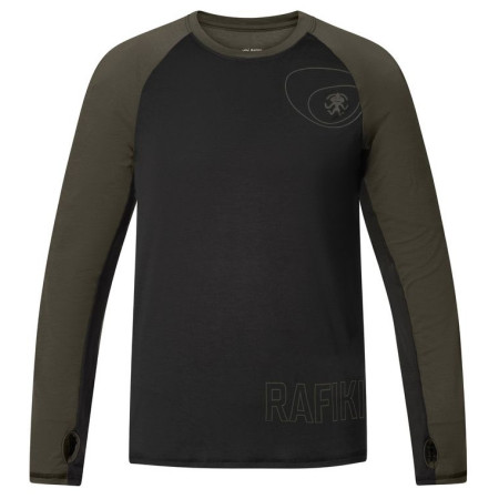 Herren-T-Shirt Rafiki Zenith M schwarz/grün raven/tarmac