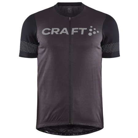 Herren Radtrikot Craft Core Endur Lumen dunkelgrau tmavě šedá