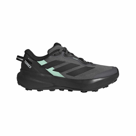 Damen Laufschuhe Adidas Terrex Tracefinder Plus Gtx grau Grefiv/Cblack/Carbon