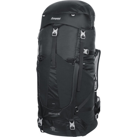 Rucksack Bergans Glittertind 70L Medium schwarz Black/SolidGrey
