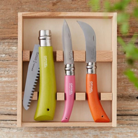 Gärtnermesser-Set Opinel Garden gift box
