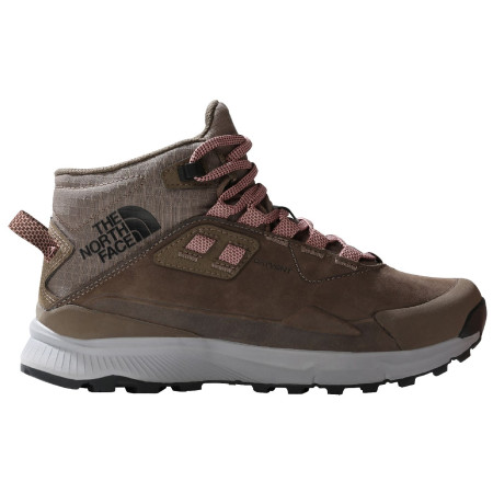 Damenschuhe The North Face W Cragstone Leather Mid Wp braun BIPARTISAN BROWN/MELDGREY