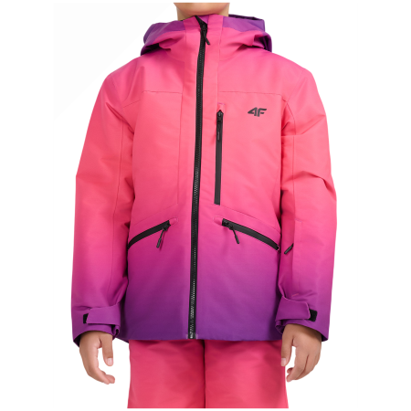 Kinder Winterjacke 4F Technical Jacket F1199 Multicolour rosa Multicolour 3 Allover
