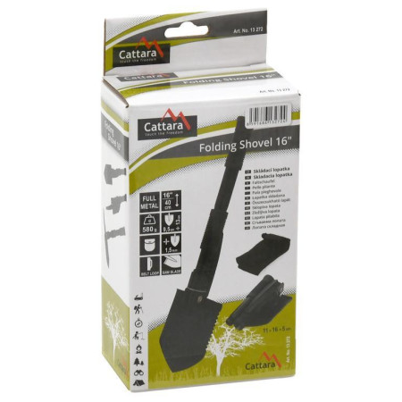 Faltbare Schaufel Cattara Metallschaufel 40cm