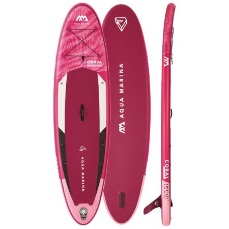Paddleboard Aqua Marina Coral 10‘2" lila