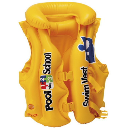 Schwimmweste Intex Pool Deluxe Swim Vest 58660EU gelb