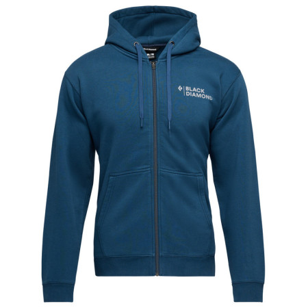 Herren-Sweatshirt Black Diamond M Mini Stacked Fz Hoody blau Indigo (4013)