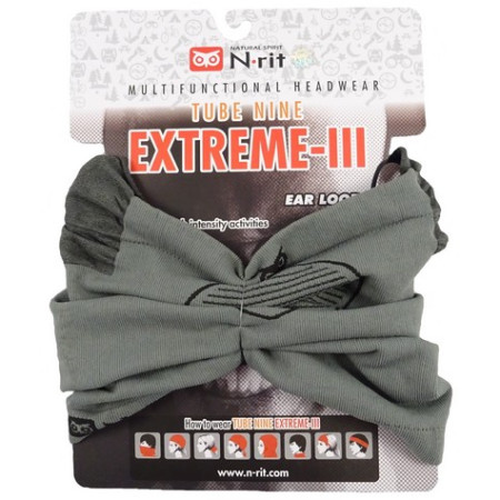 Multifunktionstuch N-Rit Extreme III grau Grey