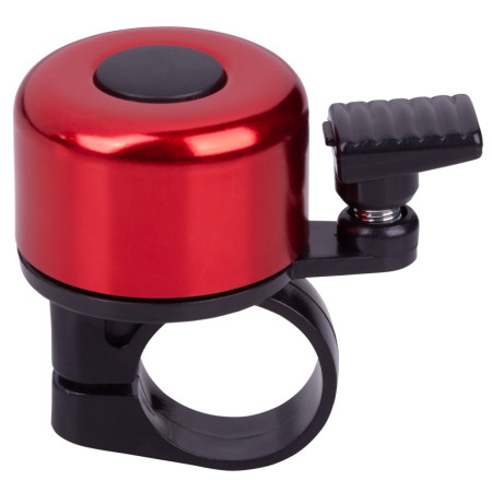 Radklingel Just One Wista rot Red/Metal