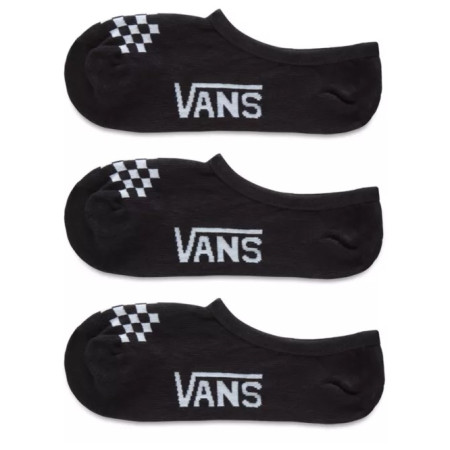 Damensocken Vans Wm Classic Canoodle (1-6) 3Pk schwarz Black/White