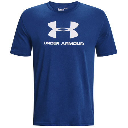 T-Shirt Under Armour Sportstyle Logo SS blau/weiß Blue Mirage / White / White