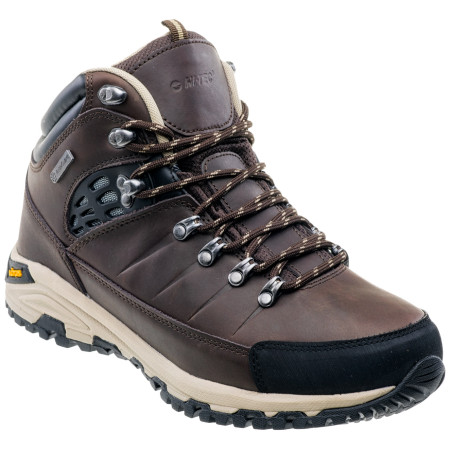 Herrenschuhe Hi-Tec Lotse Mid WP braun Brown/Black/Beige