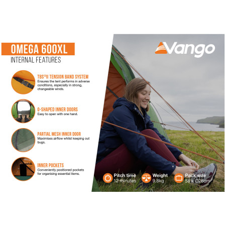 Zelt Vango Omega 600XL