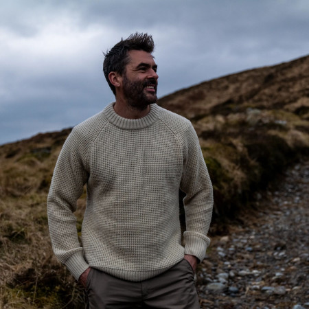 Herrenpullover Fjällräven Övik Waffle Knit M