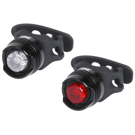 Vorder- / Rücklicht Just One StOne set schwarz