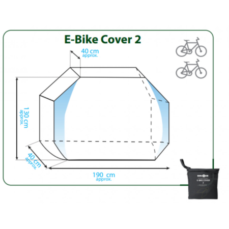Fahrradschutzhülle Brunner E-Bike Cover 2