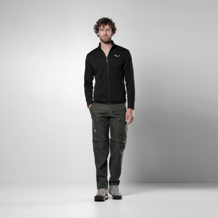 Herren Funktions-Sweatshirt Salewa Puez Waffle Hyb Pl Jacket M