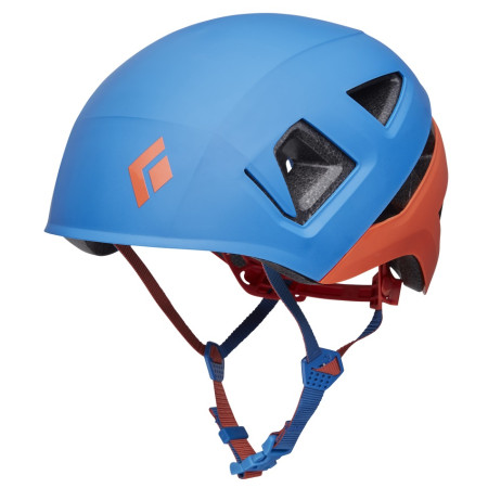 Kinder-Kletterhelm Black Diamond Captain K blau/rot Ultra Blue-Persimmon