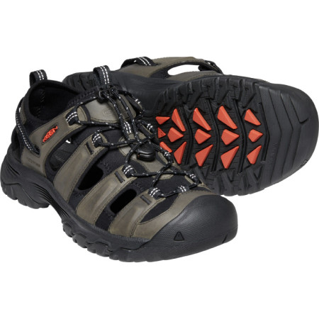 Herrensandalen Keen Targhee III M grau/schwarz Gray/Black