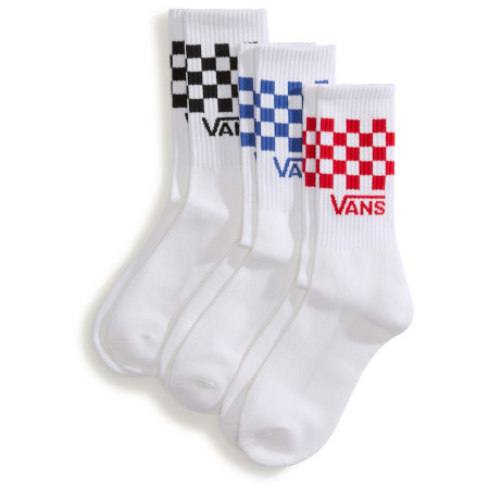 Socken Vans Classic Check Crew weiß CHECKERBOARD White