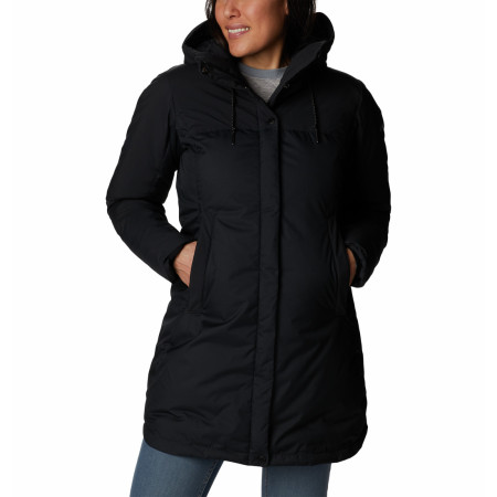 Damen-Wintermantel Columbia Mountain Croo™ II Mid Down Jacket schwarz Black
