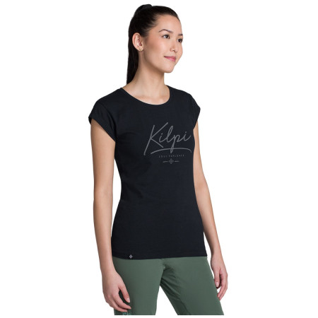 Damen-T-Shirt Kilpi Los schwarz black