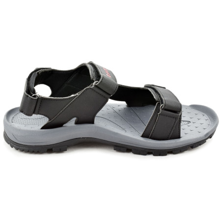 Herrensandalen Hi-Tec Lubiser schwarz/grau Black/DarkGrey/Red