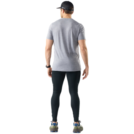 Herren-Funktionsshirt Smartwool Men's Moose Mode Active Short Sleeve Gra