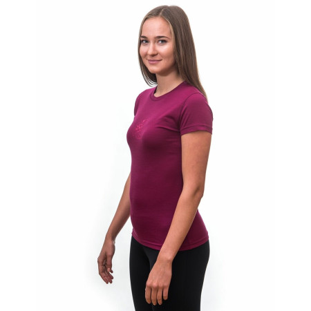 Damen-T-Shirt Sensor Merino Wool PT Orchidea