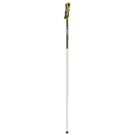 Skistöcke Leki Airfoil 3D weiß/schwarz white-dark anthracite-neonyellow