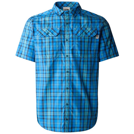 Herrenhemd The North Face S/S Pine Knot Shirt blau SHADY BLUE PLAID