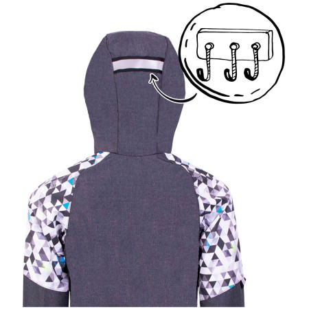 Kinder-Softshell-Jacke Unuo Fleece Street