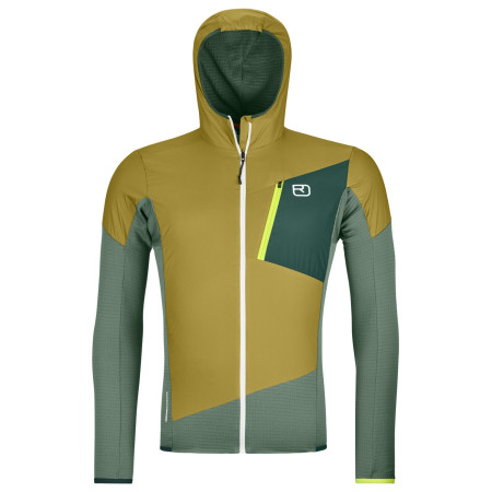 Herrenjacke Ortovox Ladiz Hybrid Jacket M braun/blau arctic grey