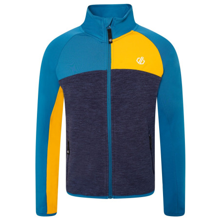 Kinder-Sweatshirt Dare 2b Except III CoreSt blau/gelb Nightf/Dkmyl