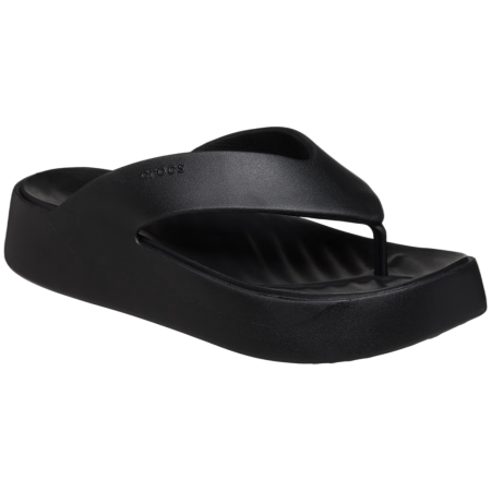 Damen Flip-Flops Crocs Getaway Platform Flip schwarz Black