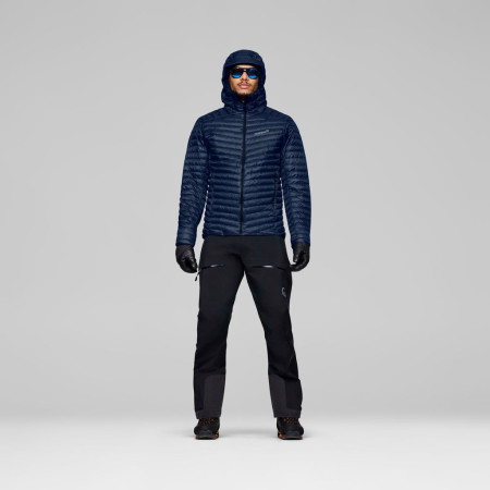 Herren-Daunenjacke Norrona trollveggen down800 super light Hood