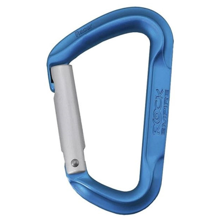 Karabiner Rock Empire Racer Straight blau Cyan