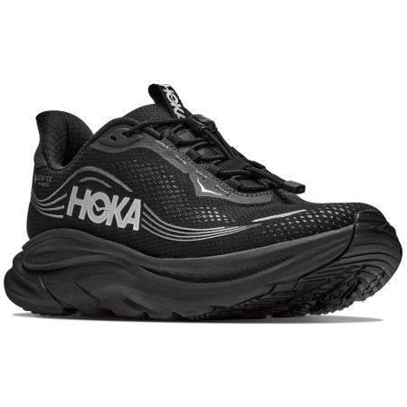 Herren Laufschuhe Hoka Clifton 11 GTX schwarz Black / Black