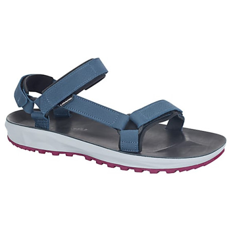 Damensandalen Lizard W's Super Hike Leather blau midnight blue/zinfandel red