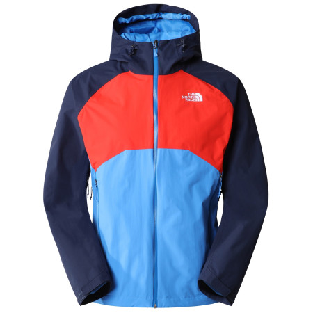 Herrenjacke The North Face Stratos blau/rot SUPERSONCBLU/FRYRD/SMTNVY