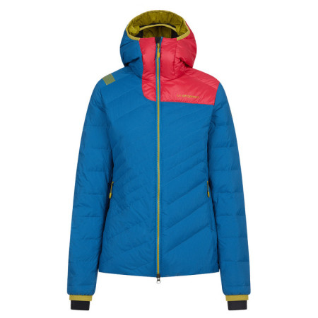 Damenjacke La Sportiva Tempest Down Jkt W blau/rosa Opal/Hibiscus